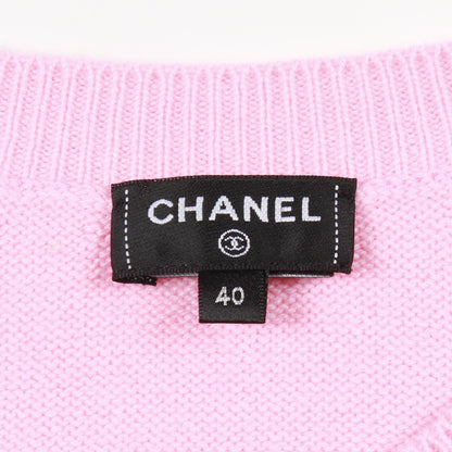 ココマーク ニット カシミヤ ウール ピンク レッド パープル シャネル トップス CHANEL