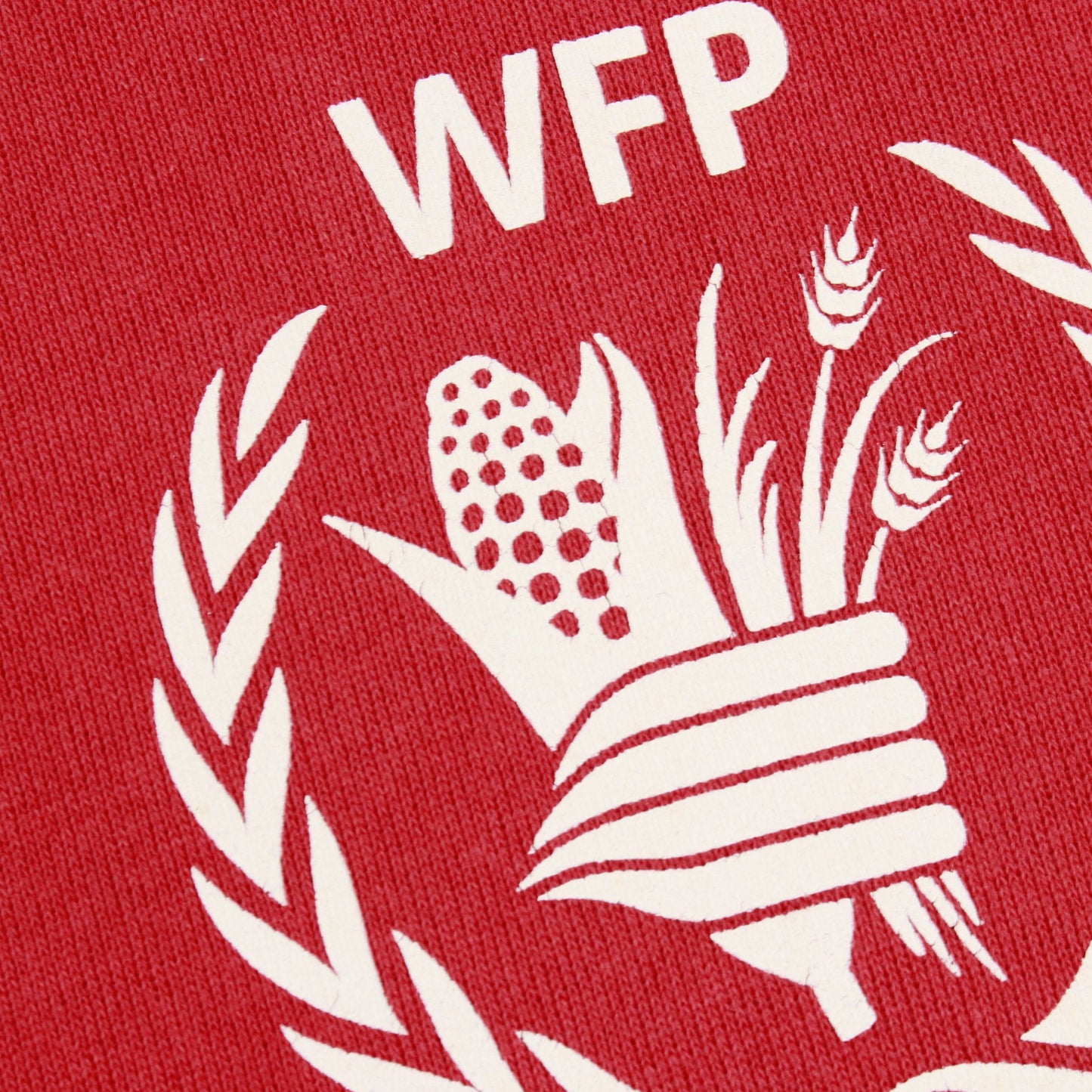 WFP ロゴプリント プルオーバーパーカー 長袖 プリント コットン レッド バレンシアガ トップス BALENCIAGA