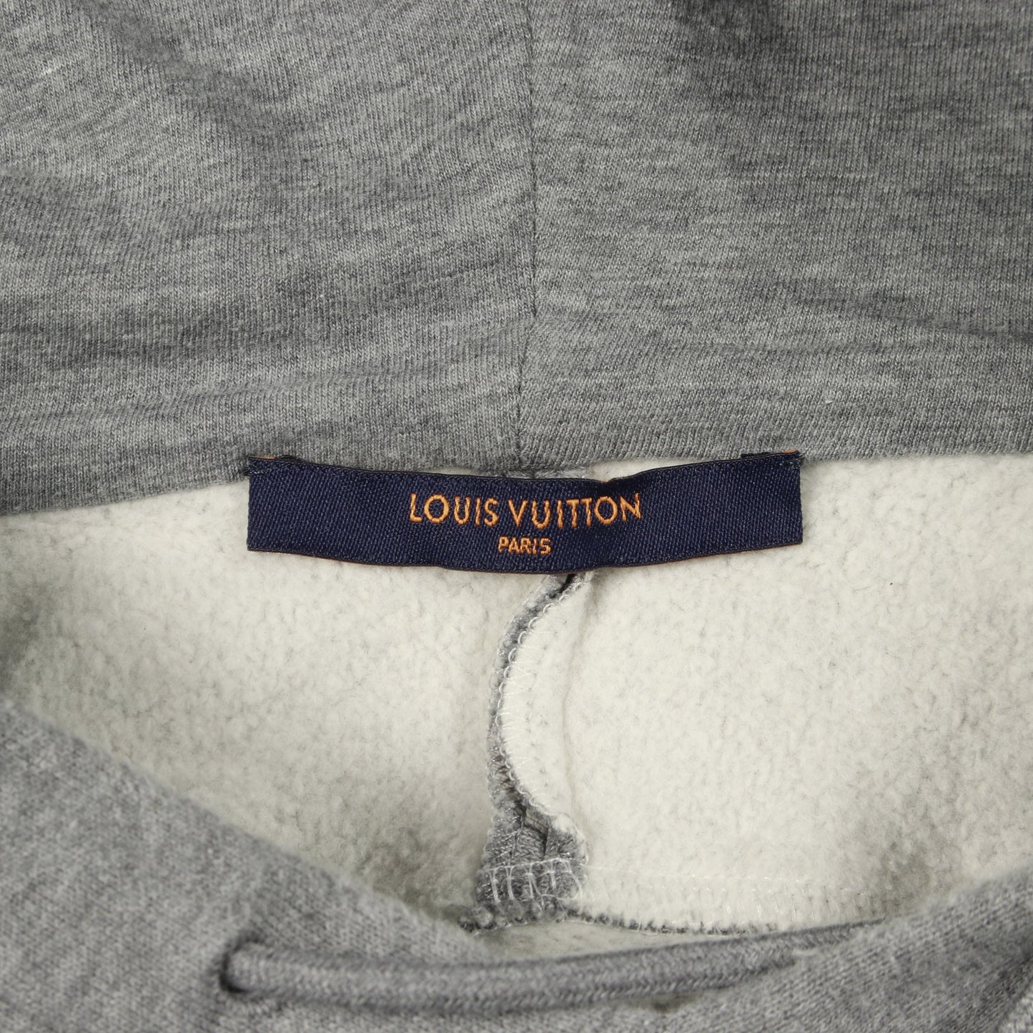 モノグラム サークルカットフーディ プルオーバーパーカー コットン グレー ルイヴィトン トップス LOUIS VUITTON
