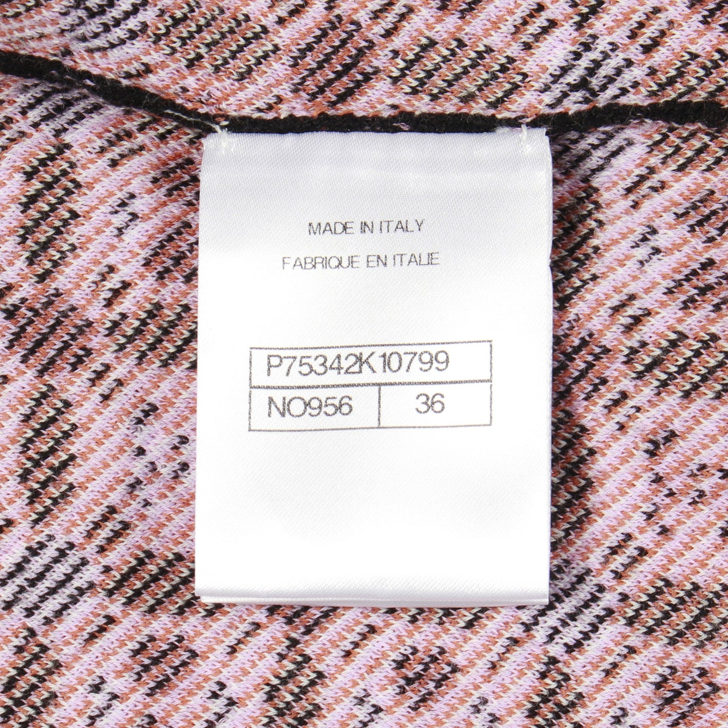 ココマーク ニット クルーネック ウール コットン ブラック ライトパープル マルチカラー 23AW シャネル トップス CHANEL