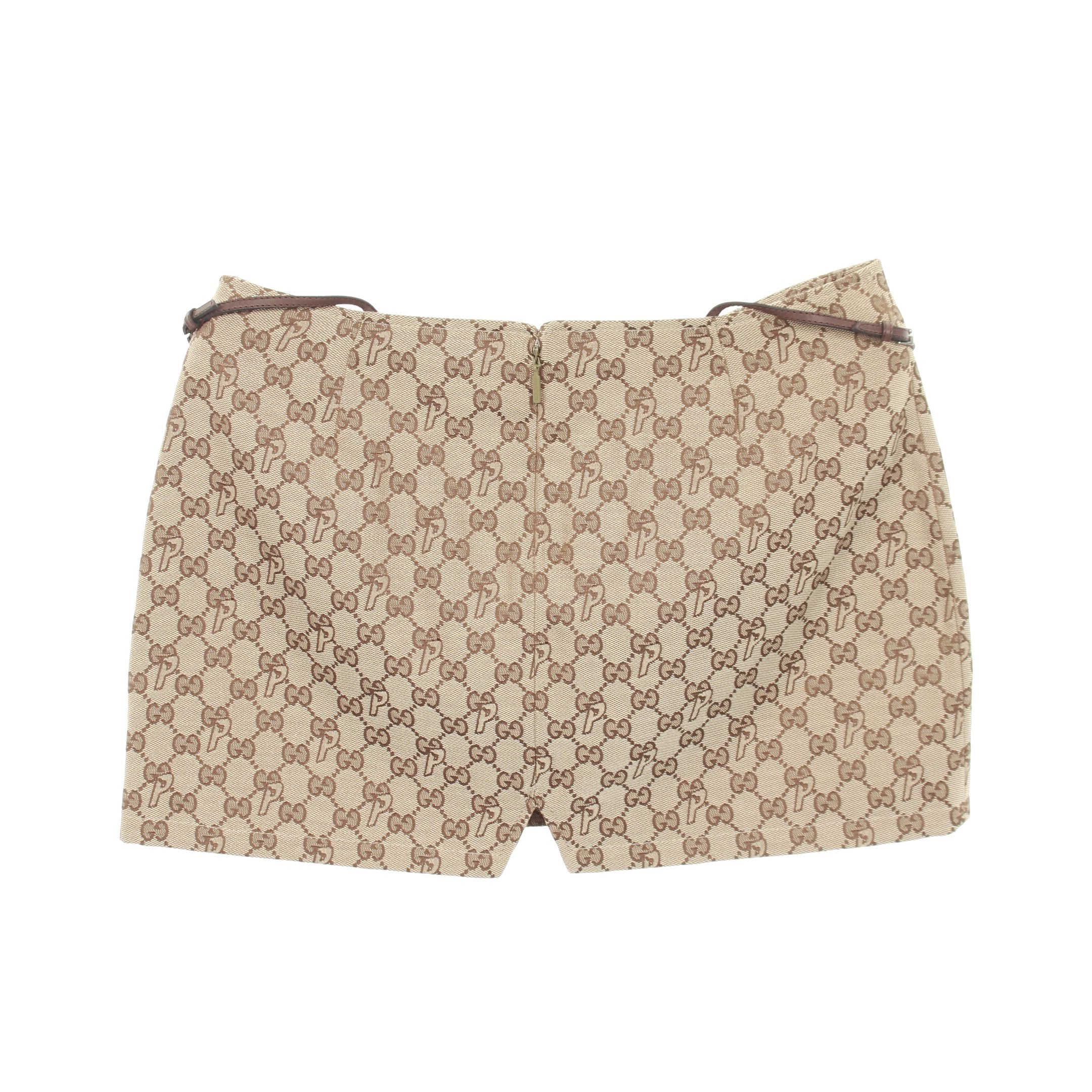 GUCCI × PALACE Lace And Crystal Mini Skirt スカート コットン