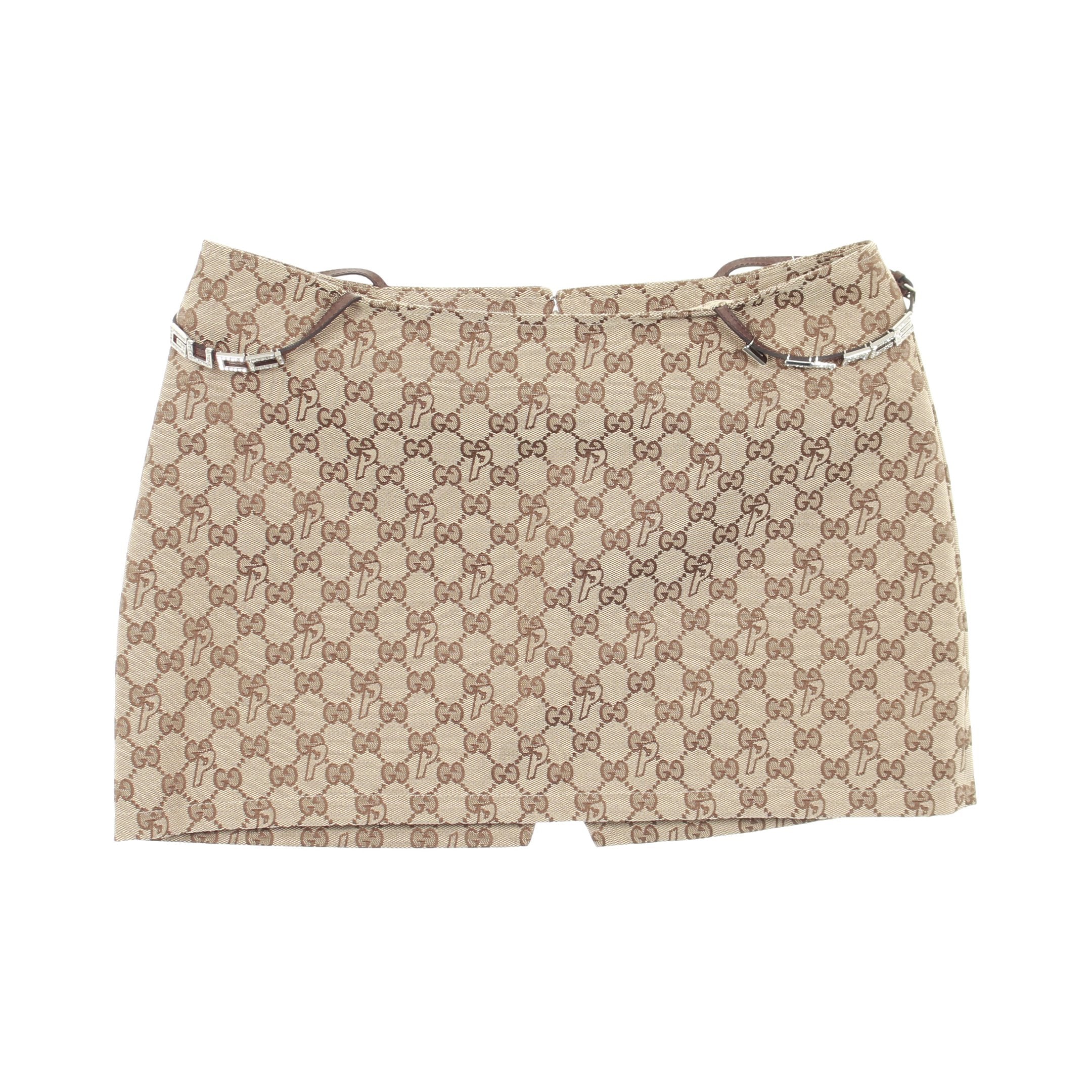 GUCCI スカート GUCCI × PALACE Lace And Crystal Mini Skirt スカート コットン