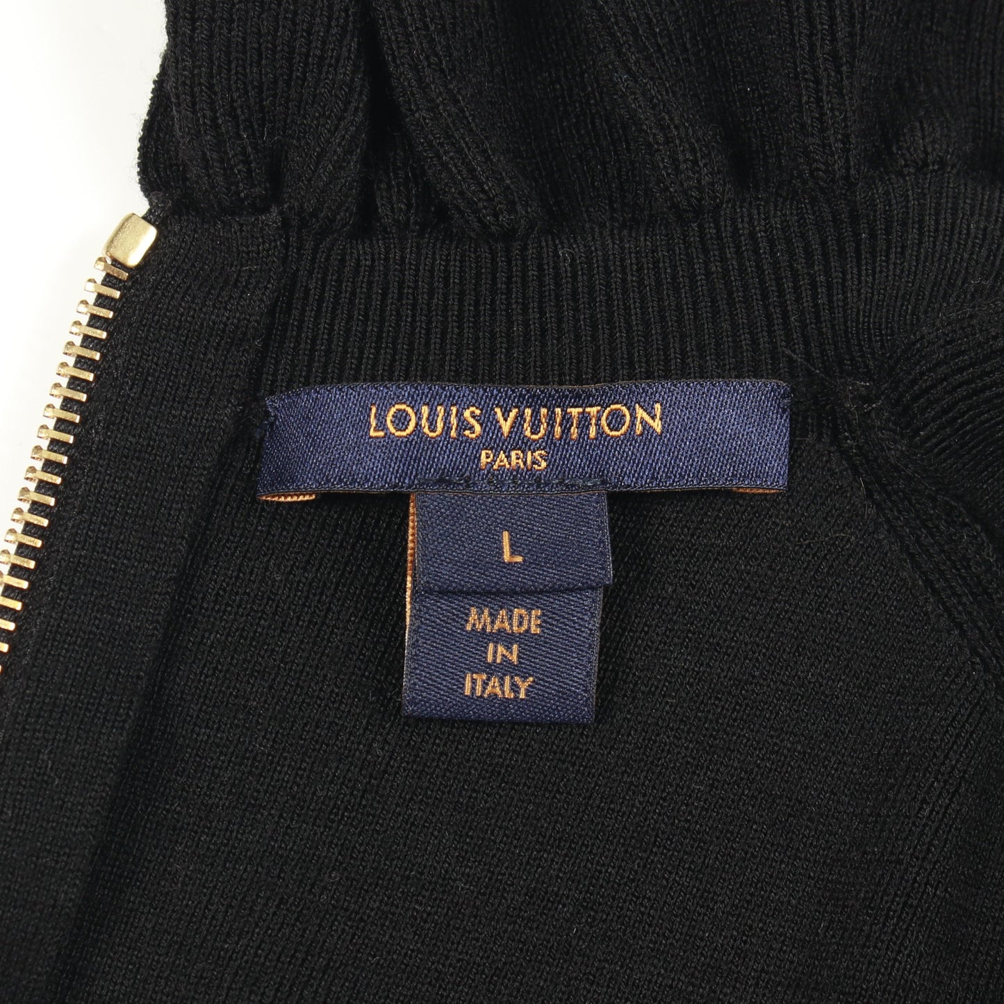 ロゴ プリーツ ニットワンピース ウール ブラック ルイヴィトン ワンピース LOUIS VUITTON
