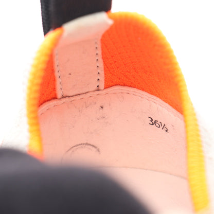 DUEL デュエル スリッポン スニーカー ニットファブリック スエード グレーベージュ ピンクベージュ エルメス シューズ HERMES