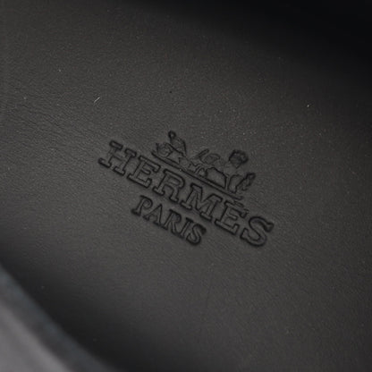 Happen ダービーシューズ ドレスシューズ レザー ブラック モンクストラップ エルメス シューズ HERMES