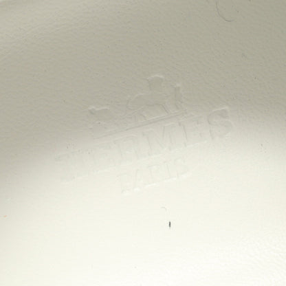 アヴァンタージュ バイアスH スニーカー レザー ホワイト ブラック エルメス シューズ HERMES