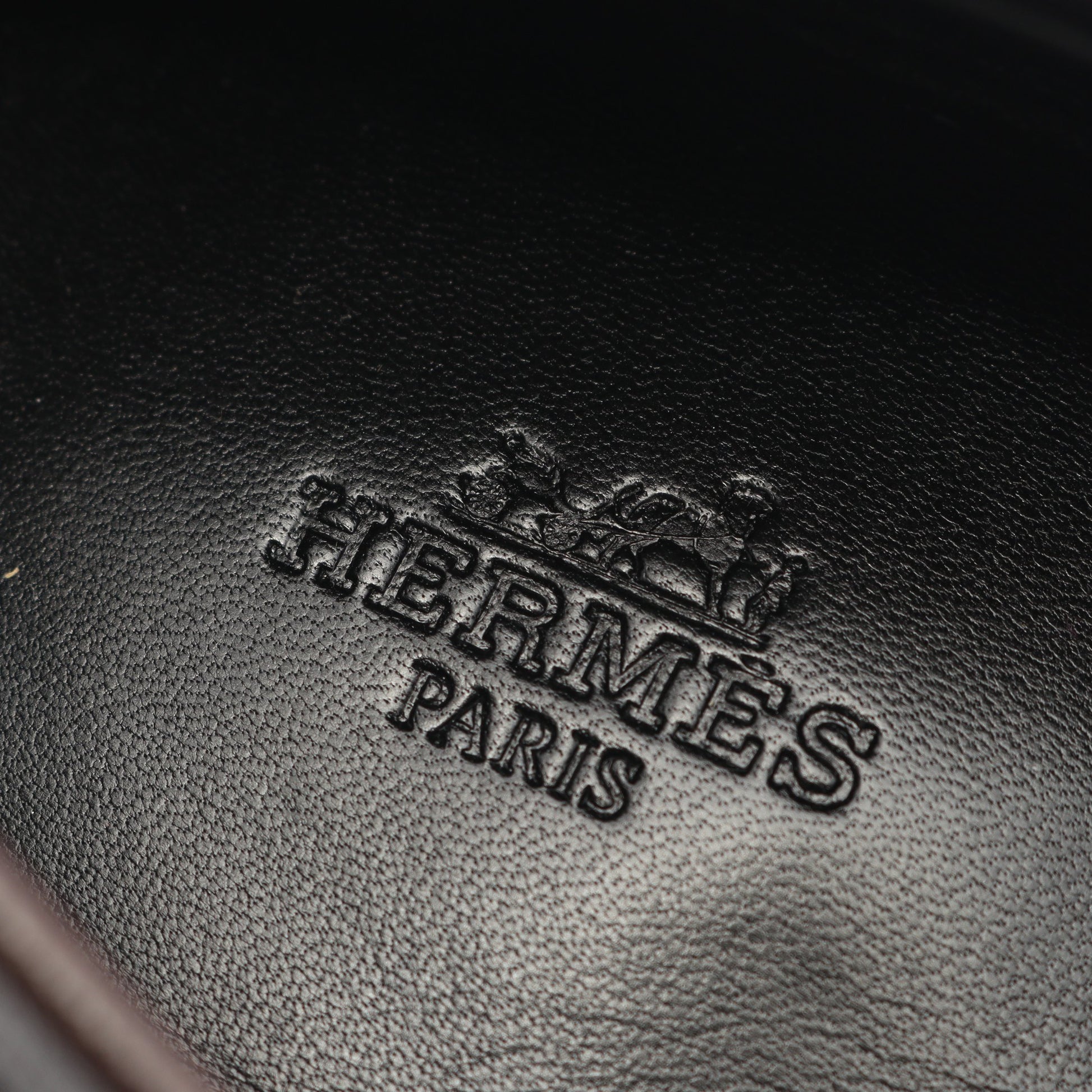 コリエドシアン ローファー レザー ダークブラウン エルメス シューズ HERMES