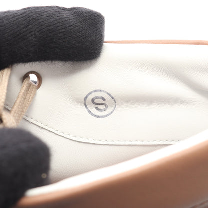 ハピネス ハイカットスニーカー レザー ピンクベージュ エルメス シューズ HERMES