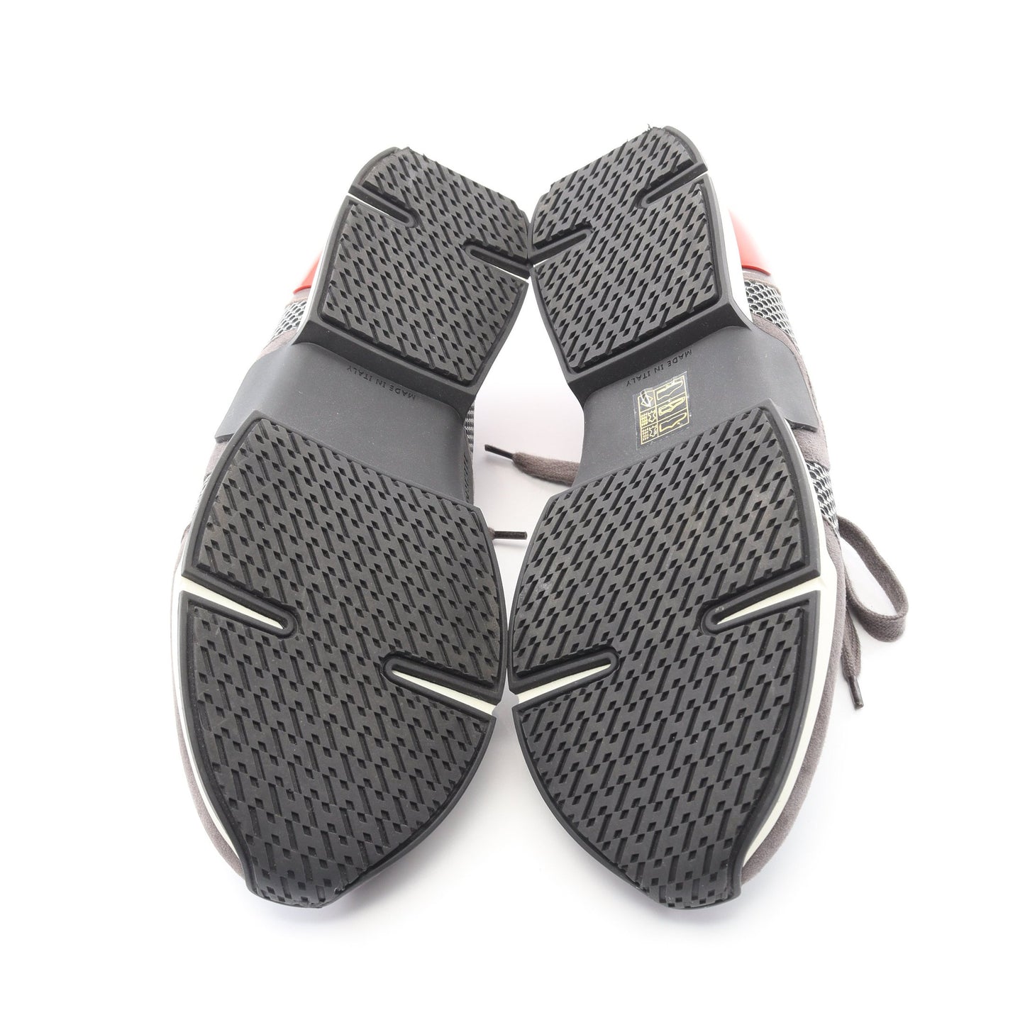スターター ローカットスニーカー ファブリック レザー スエード ブラック グレーブラウン エルメス シューズ HERMES