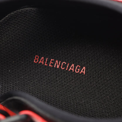 TRACK トラック サンダル ファブリック レザー レッド ブラック バレンシアガ シューズ BALENCIAGA