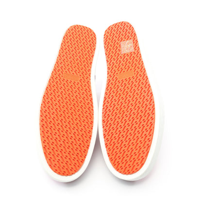 ブーメラン ローカットスニーカー レザー ホワイト ピンク マルチカラー エルメス シューズ HERMES