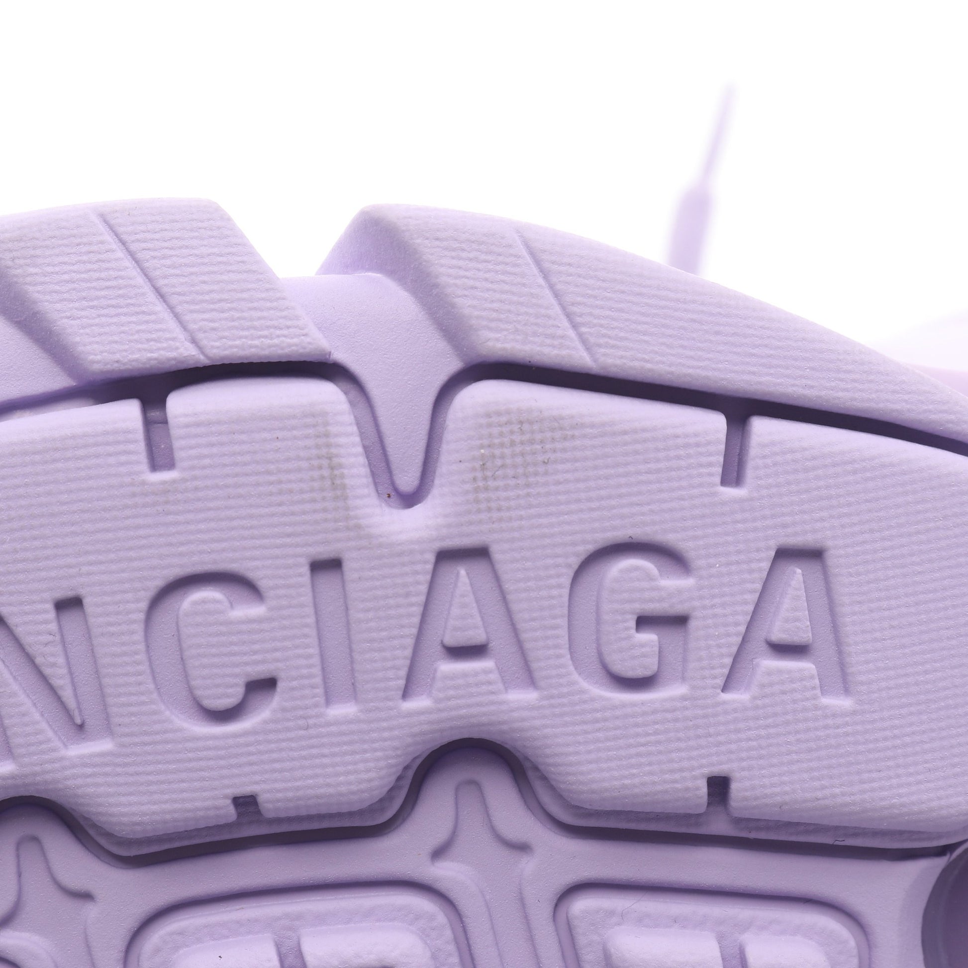 トラック トレーナー ローカットスニーカー レザー ライトパープル バレンシアガ シューズ BALENCIAGA