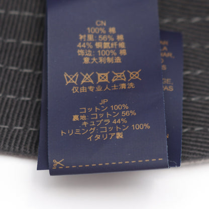 LVポートレート バケット ハット コットン グレー ホワイト ブラック ルイヴィトン 財布・小物 LOUIS VUITTON
