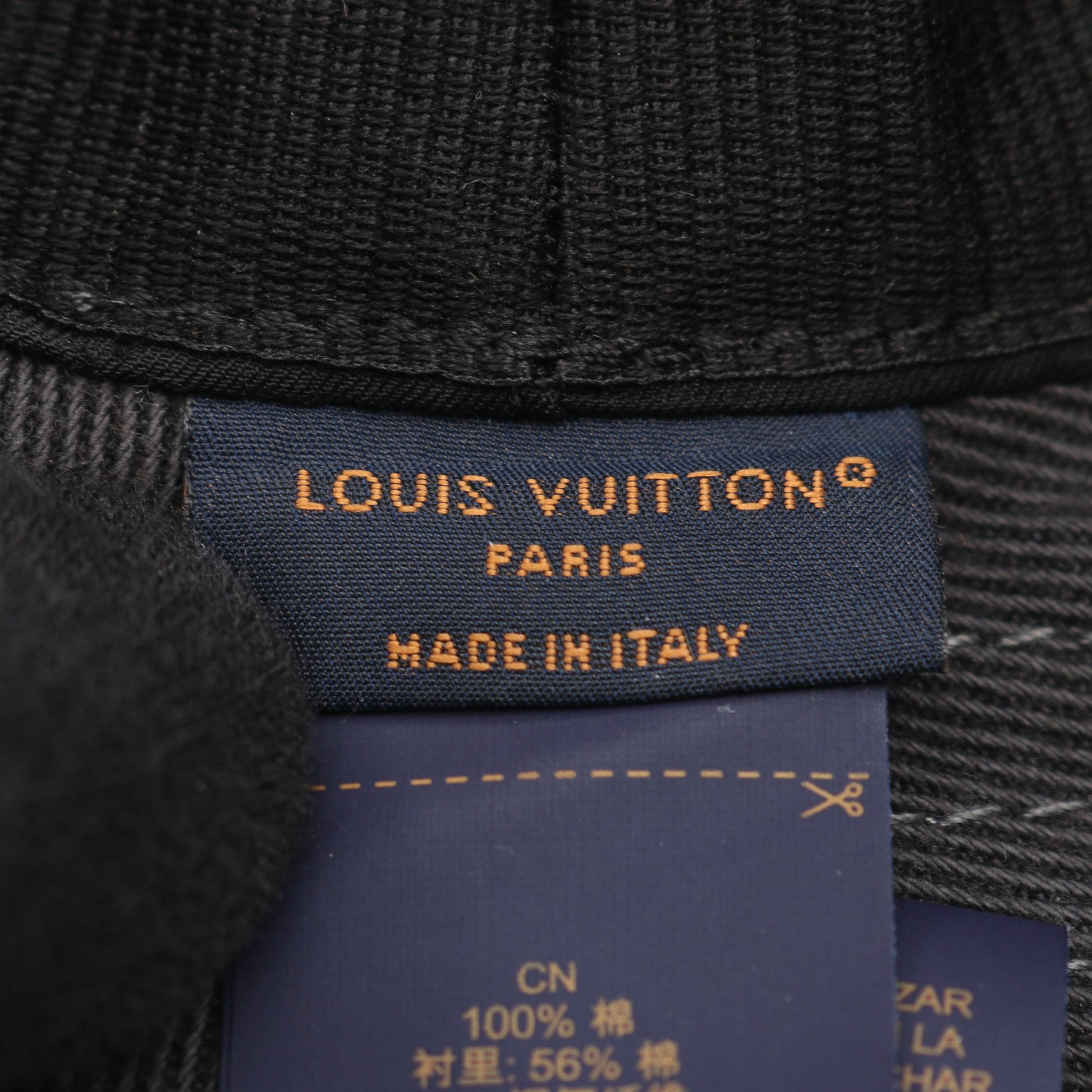 LVポートレート バケット ハット コットン グレー ホワイト ブラック ルイヴィトン 財布・小物 LOUIS VUITTON