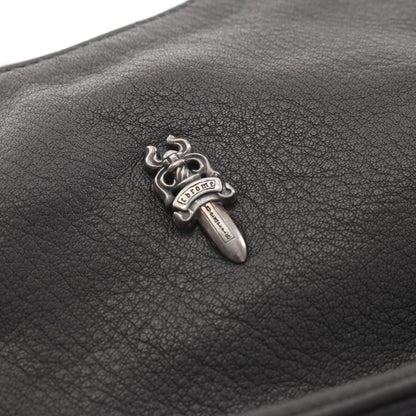 ダガー ワンショルダーバッグ レザー ブラック クロムハーツ バッグ Chrome Hearts