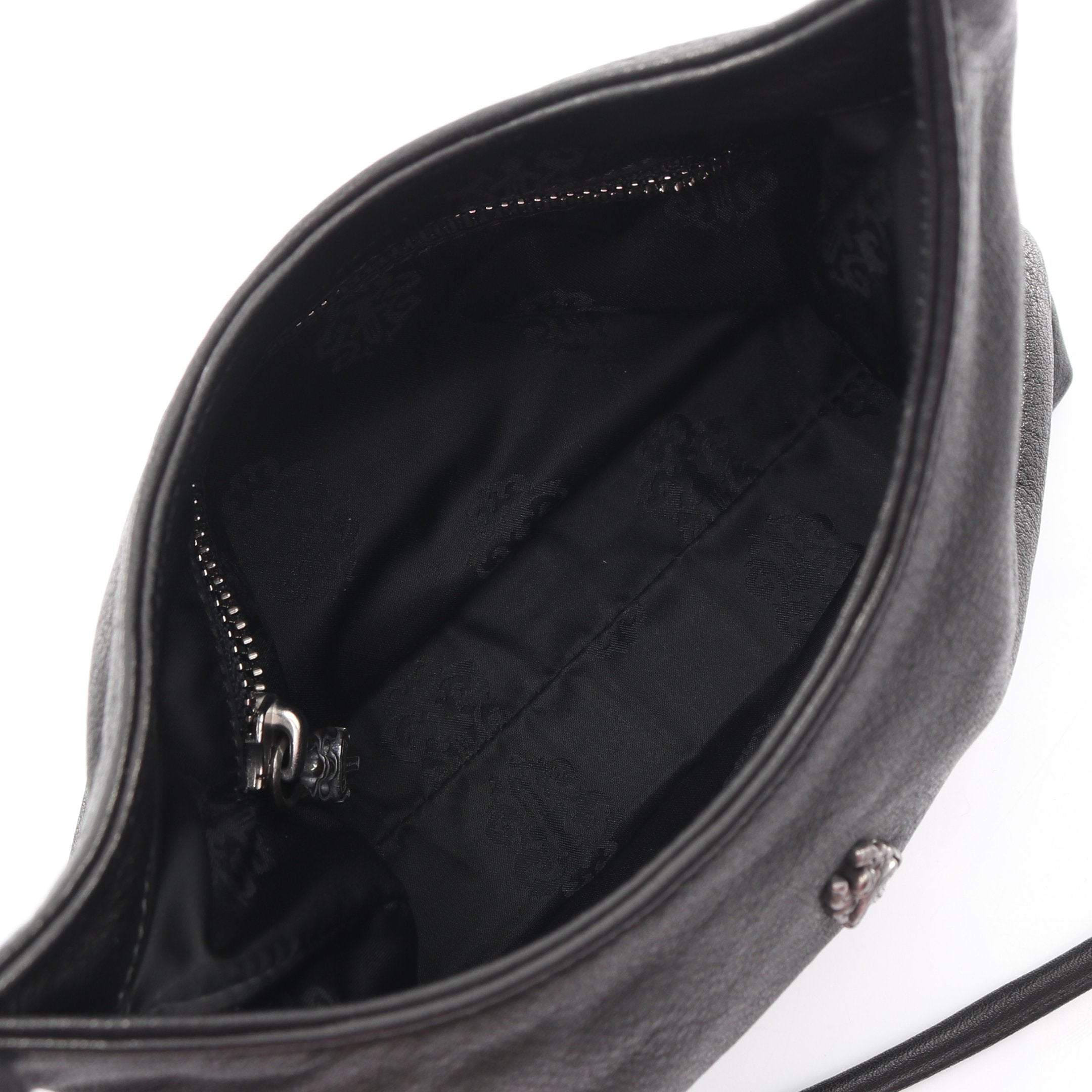 クロムハーツ CHROME HEARTS ダガー ショルダーバッグ バッグ レザー レディース ブラック系 【中古】 ダガー ワンショルダーバッグ レザー ブラック クロムハーツ – RECLO
