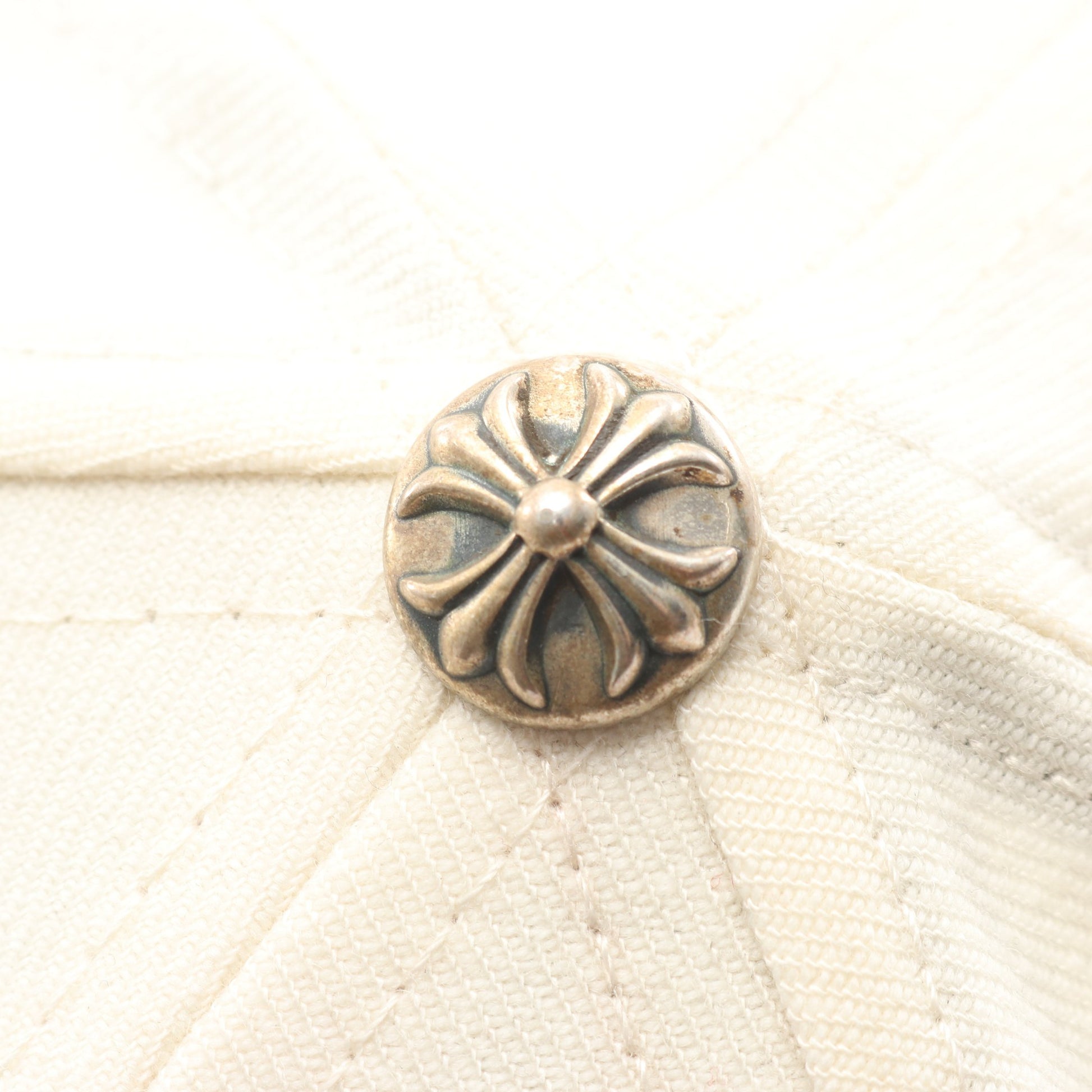 LOVE YOU VINY HEART キャップ コットン アイボリー レッド クロムハーツ 財布・小物 Chrome Hearts