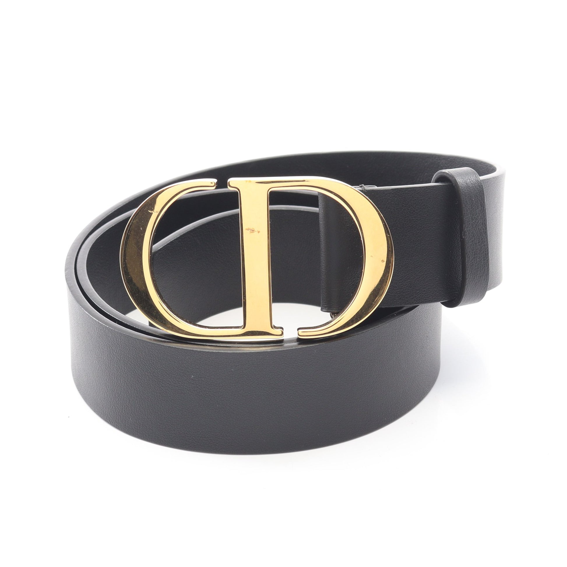 CDロゴ ベルト レザー ブラック クリスチャンディオール 財布・小物 Christian Dior