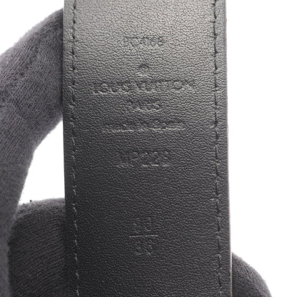 サンチュール シグネチャー モノグラム ベルト PVC ブラウン オレンジレッド ルイヴィトン 財布・小物 LOUIS VUITTON