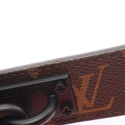 サンチュール シグネチャー モノグラム ベルト PVC ブラウン オレンジレッド ルイヴィトン 財布・小物 LOUIS VUITTON
