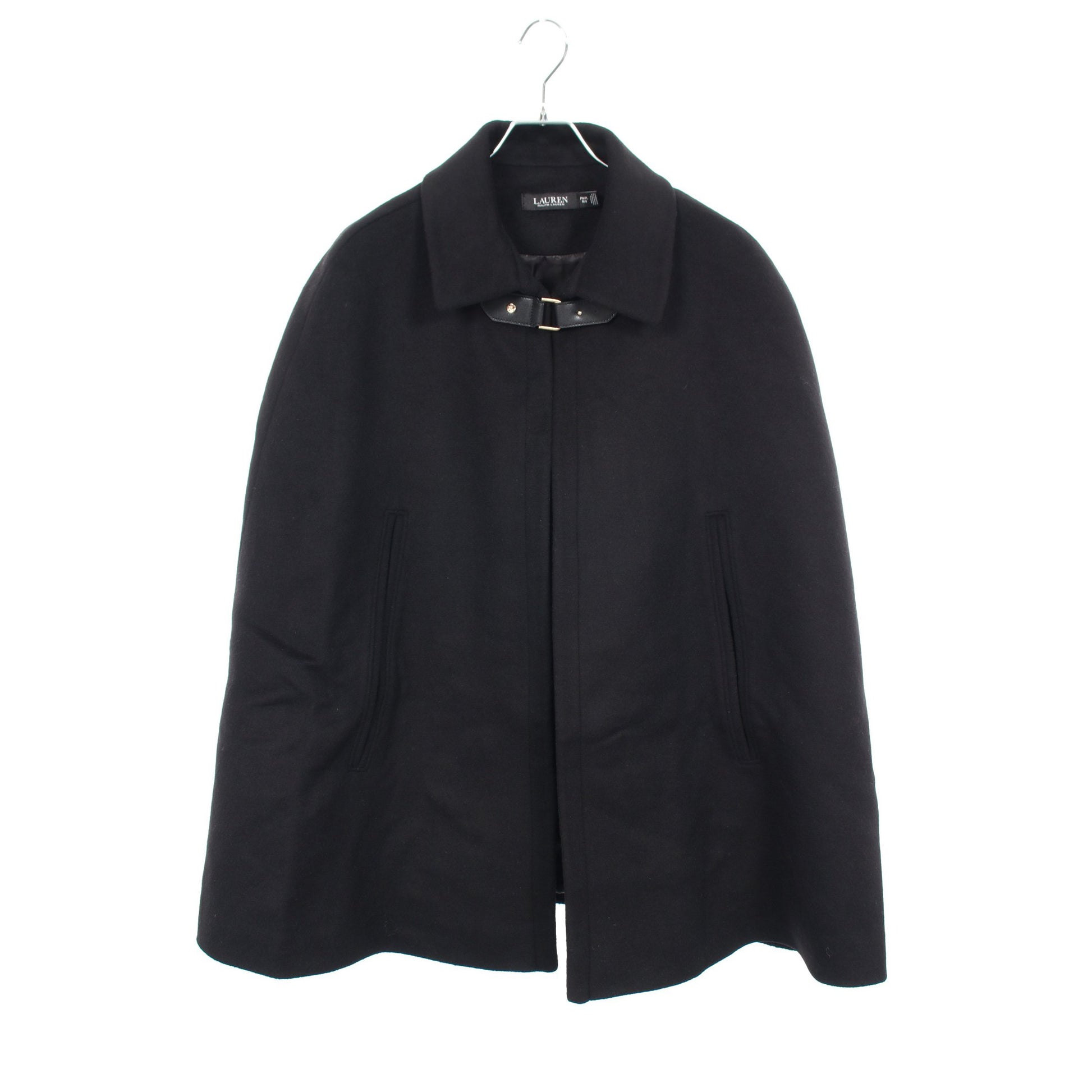 ポンチョ ウール ブラック ローレンラルフローレン アウター LAUREN RALPH LAUREN