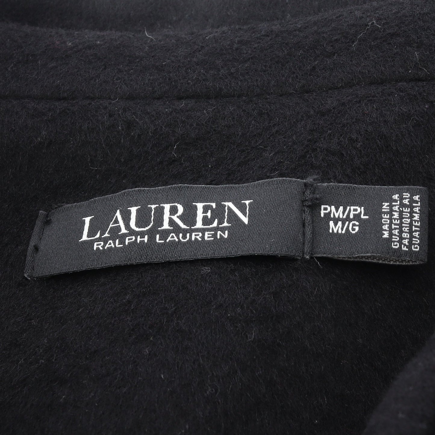 ポンチョ ウール ブラック ローレンラルフローレン アウター LAUREN RALPH LAUREN