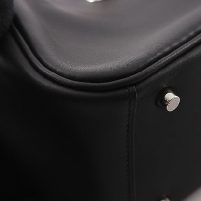 リンディ ミニ ショルダーバッグ ヴォースイフト ブラック エレクトラム金具 K刻印 エルメス バッグ HERMES