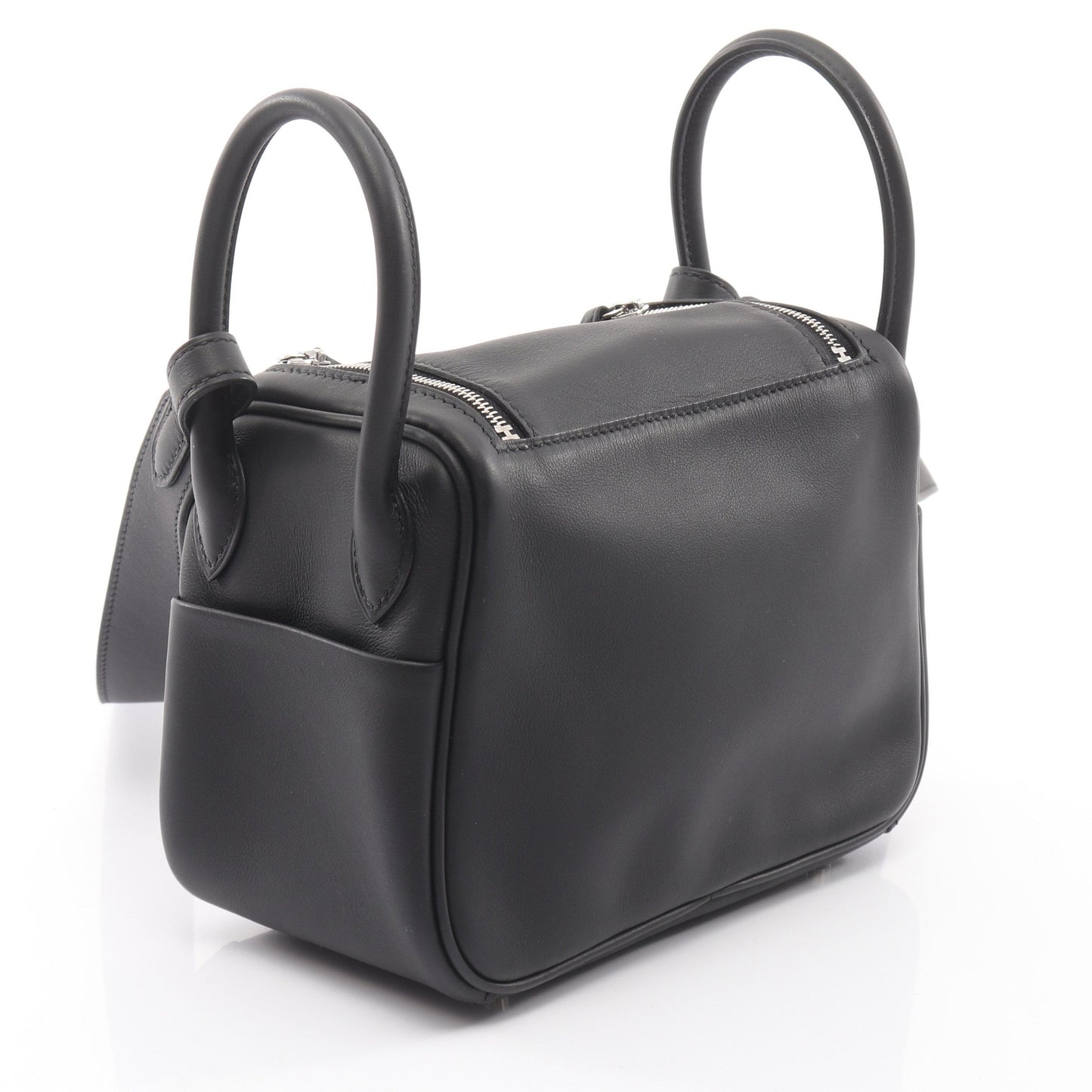 リンディ ミニ ショルダーバッグ ヴォースイフト ブラック エレクトラム金具 K刻印 エルメス バッグ HERMES