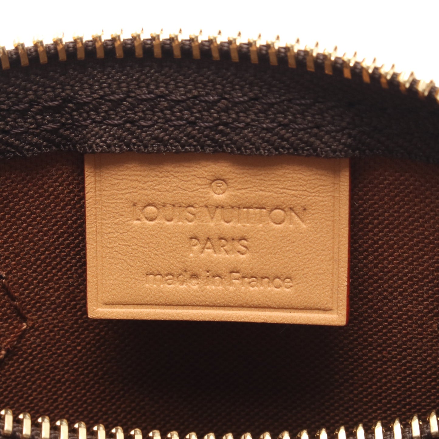 ナノスピーディ モノグラム ハンドバッグ PVC レザー ブラウン 2WAY ルイヴィトン バッグ LOUIS VUITTON