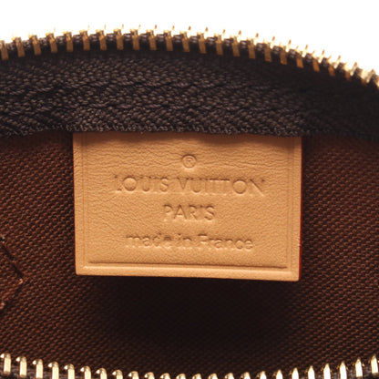 ナノスピーディ モノグラム ハンドバッグ PVC レザー ブラウン 2WAY ルイヴィトン バッグ LOUIS VUITTON