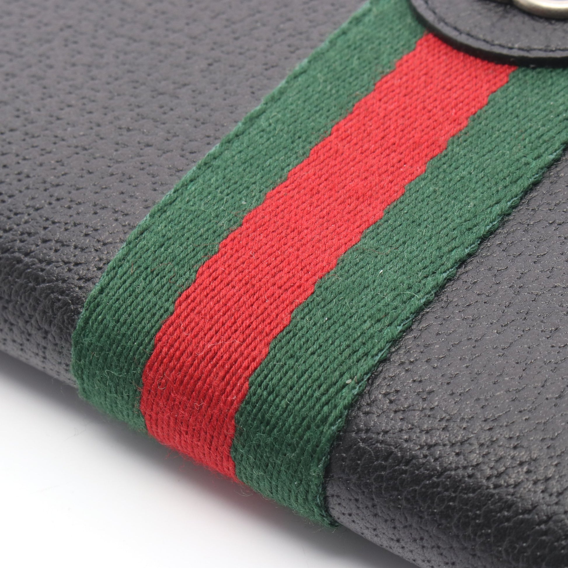 オフィディア ラウンドファスナー長財布 レザー ブラック グッチ 財布・小物 GUCCI