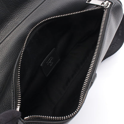 DIOR × ERL SADDLE サドル ボディバッグ レザー ブラック ディオール バッグ DIOR