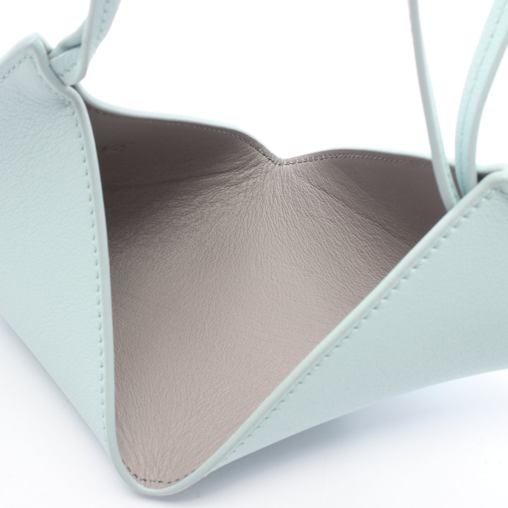 パズルフォルド チャーム バッグチャーム レザー ライトブルー ロエベ 財布・小物 LOEWE