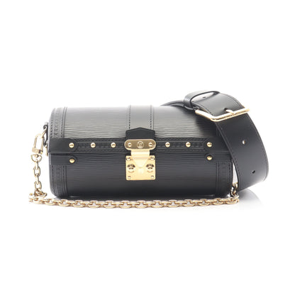 パピヨン トランク エピ ショルダーバッグ レザー ブラック 2WAY ルイヴィトン バッグ LOUIS VUITTON