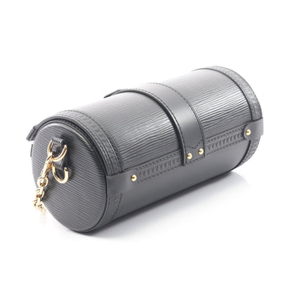 パピヨン トランク エピ ショルダーバッグ レザー ブラック 2WAY ルイヴィトン バッグ LOUIS VUITTON