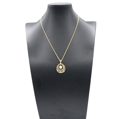 パール ダイヤ ネックレス ネックレス K18YG パール ダイヤモンド イエローゴールド ホワイト クリア ミキモト アクセサリー MIKIMOTO