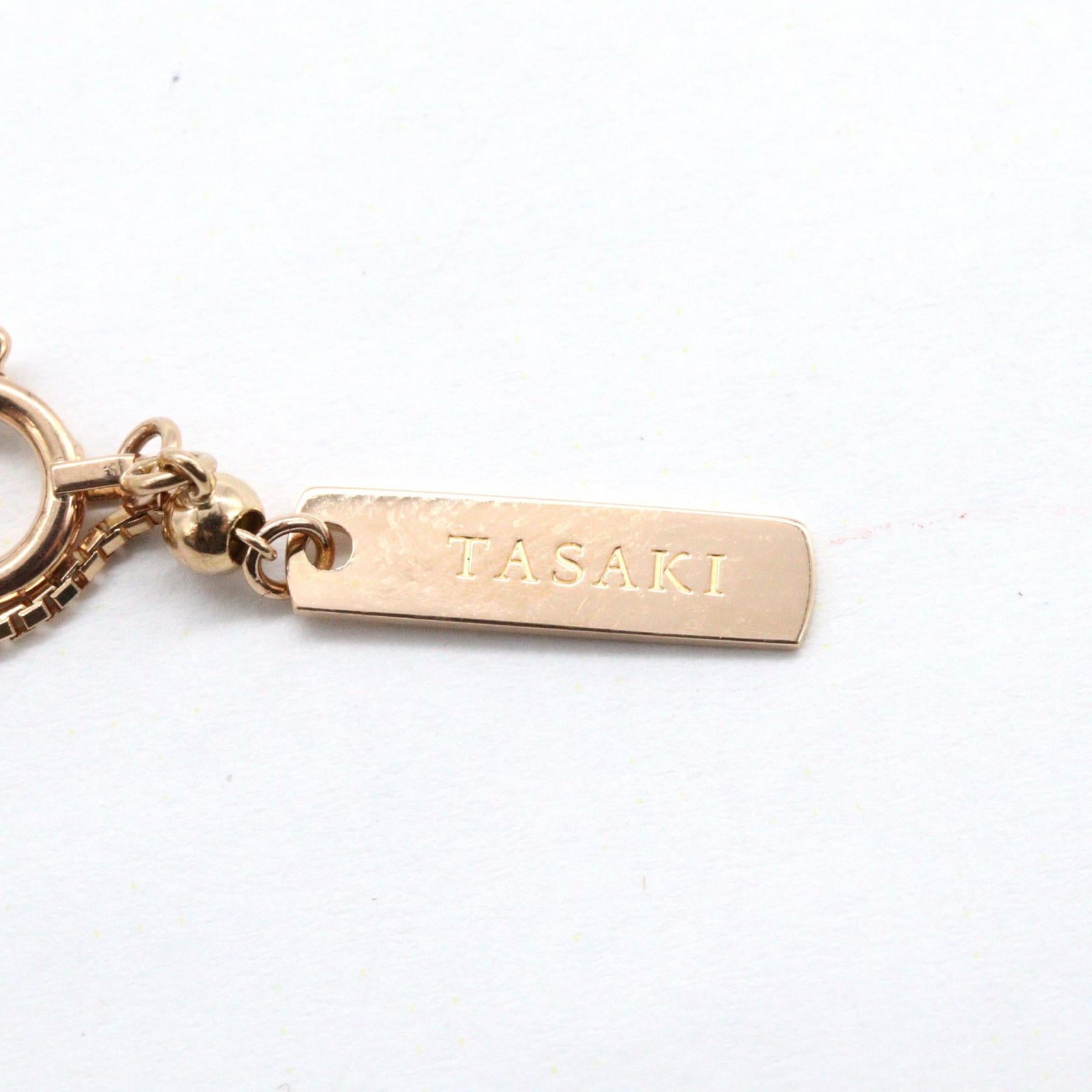 ダイヤ ネックレス ネックレス K18PG ダイヤモンド ピンクゴールド クリア タサキ アクセサリー TASAKI