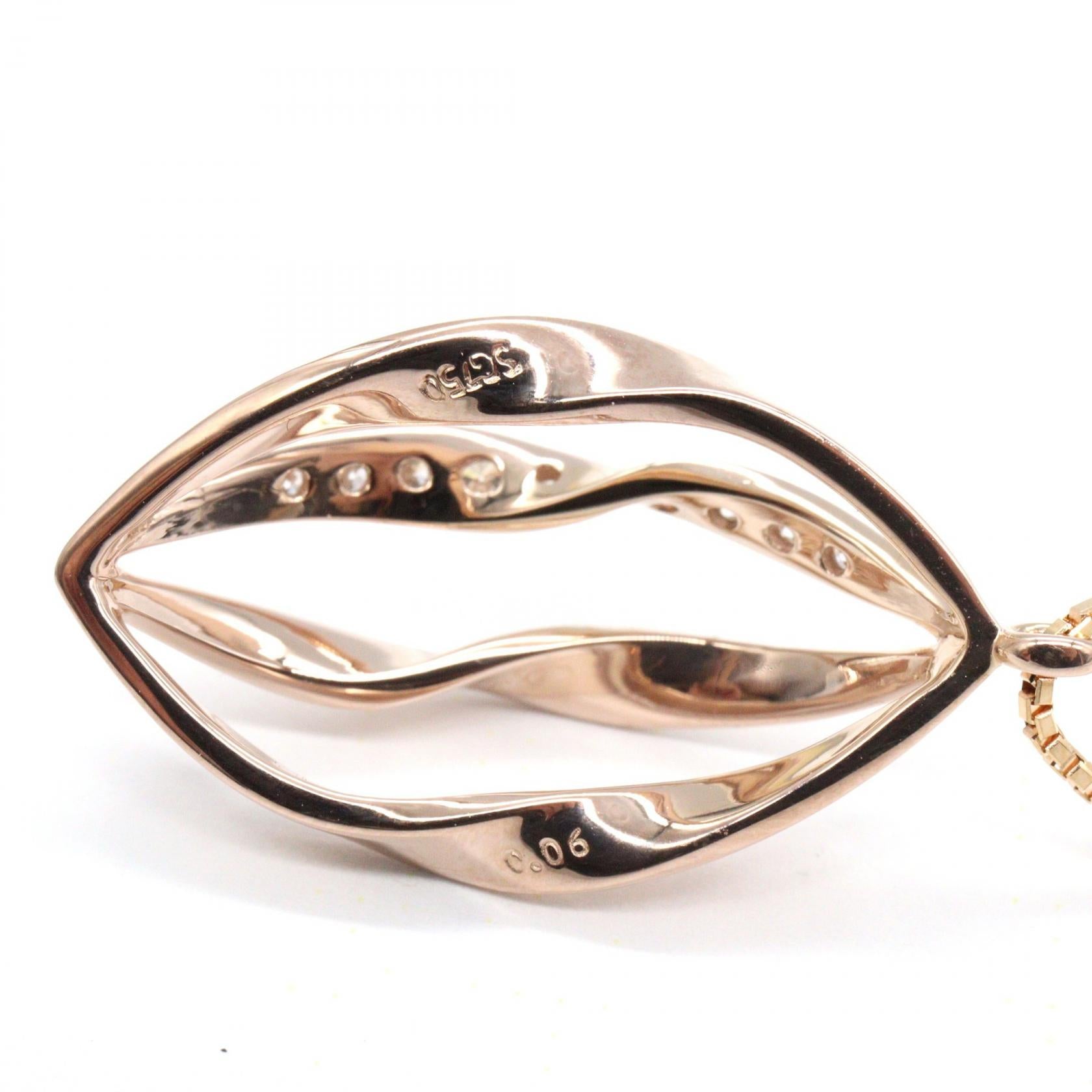 ダイヤ ネックレス ネックレス K18PG ダイヤモンド ピンクゴールド クリア タサキ アクセサリー TASAKI