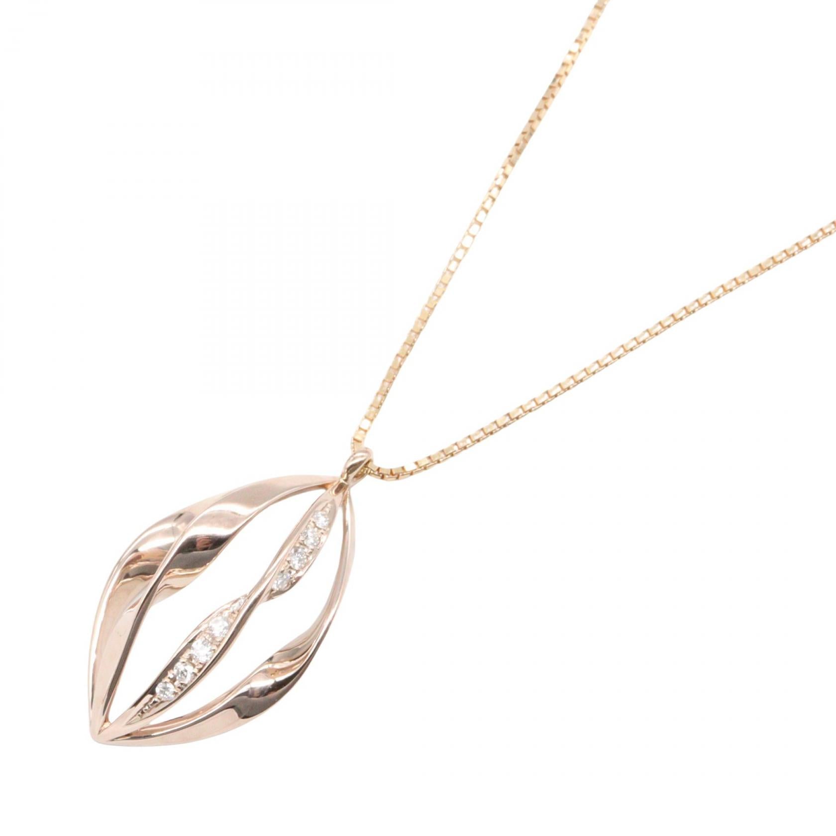 ダイヤ ネックレス ネックレス K18PG ダイヤモンド ピンクゴールド クリア タサキ アクセサリー TASAKI