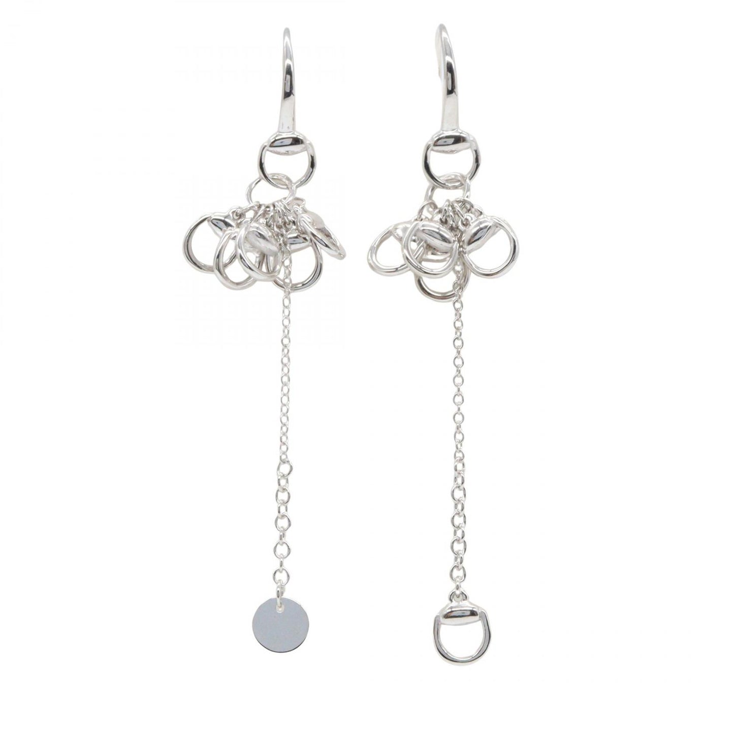 ホースビット ドロップ フックピアス ピアス K18WG ホワイトゴールド グッチ アクセサリー GUCCI