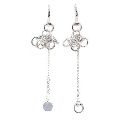 ホースビット ドロップ フックピアス ピアス K18WG ホワイトゴールド グッチ アクセサリー GUCCI