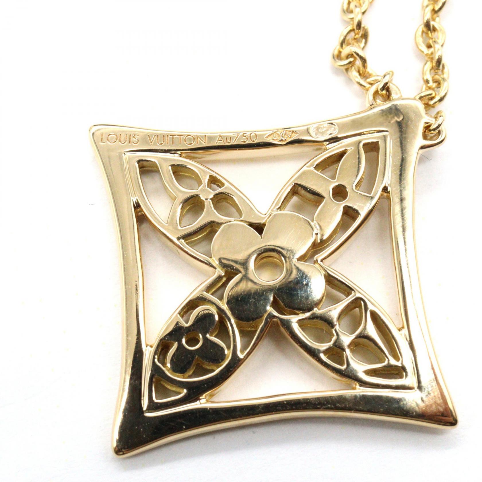 パンダンティフ モノグラム レジューエ ネックレス ネックレス K18YG イエローゴールド ルイヴィトン アクセサリー LOUIS VUITTON
