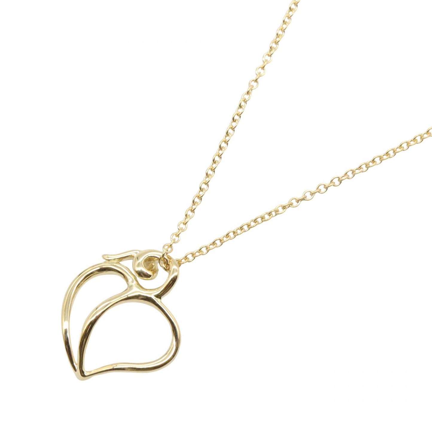 アップルリーフ ネックレス ネックレス K18YG イエローゴールド ティファニー アクセサリー TIFFANY & Co.