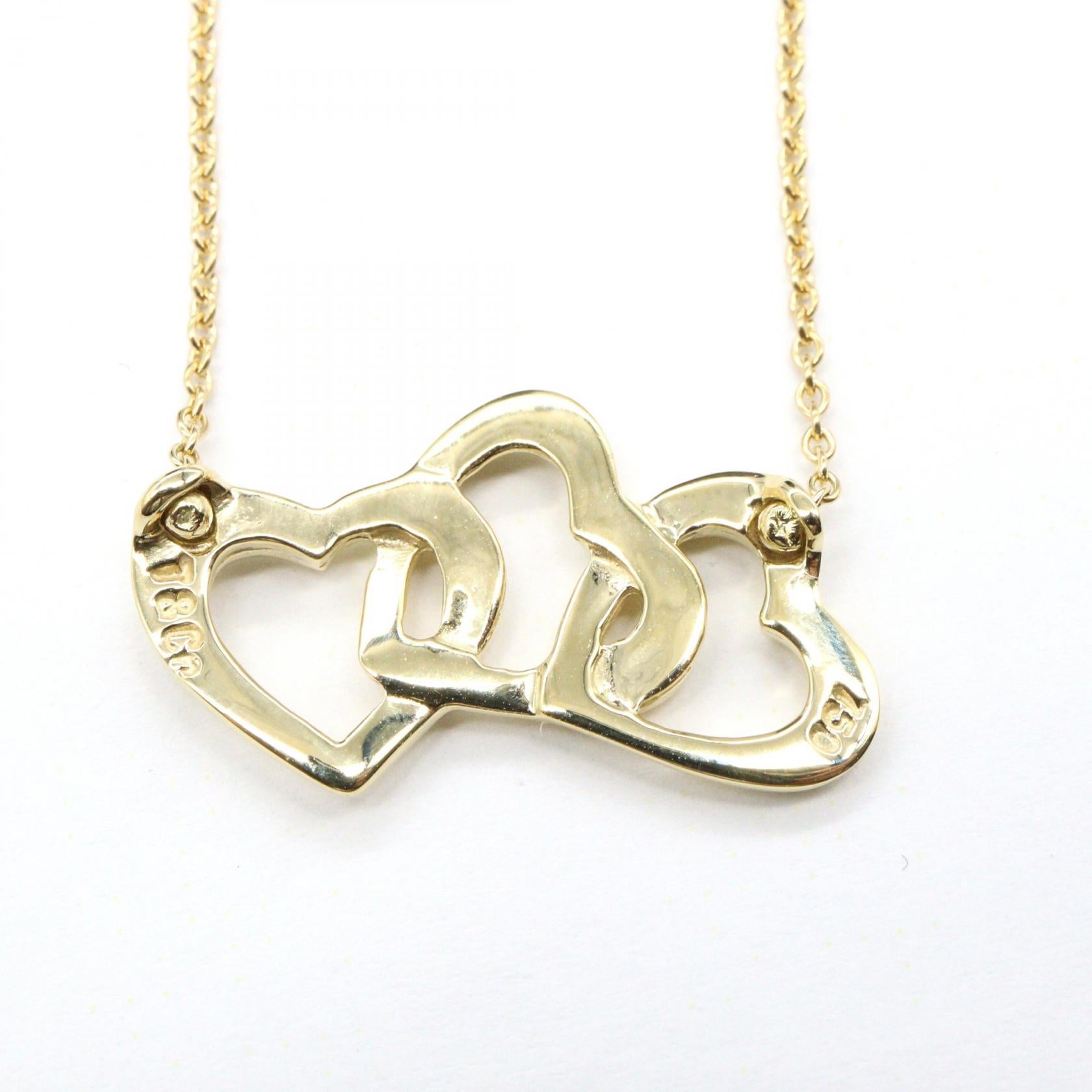 トリプルハート ネックレス ネックレス K18YG イエローゴールド ティファニー アクセサリー TIFFANY & Co.