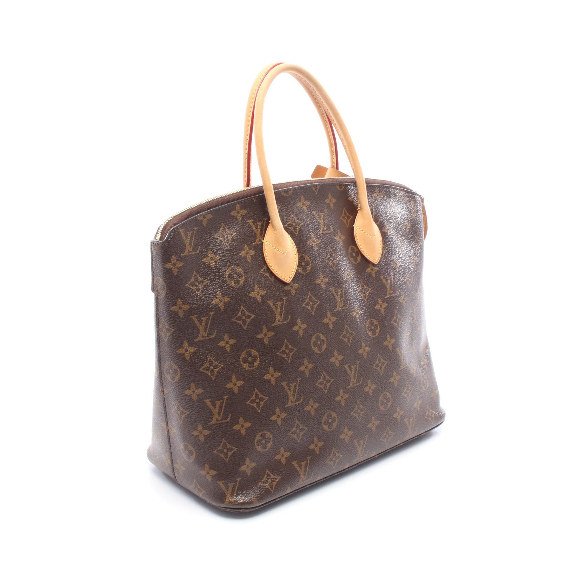ロックイットMM モノグラム ハンドバッグ PVC レザー ブラウン ルイヴィトン バッグ LOUIS VUITTON