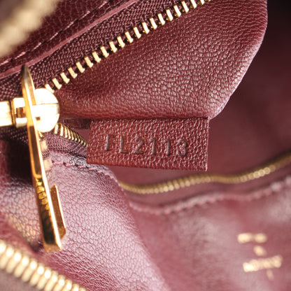 ロックイットMM モノグラム ハンドバッグ PVC レザー ブラウン ルイヴィトン バッグ LOUIS VUITTON