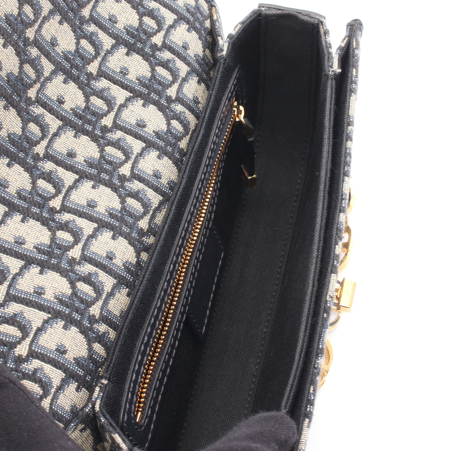 30 MONTAIGNE モンテーニュ オブリーク チェーンショルダーバッグ キャンバス レザー ネイビー ベージュ クリスチャンディオール バッグ Christian Dior