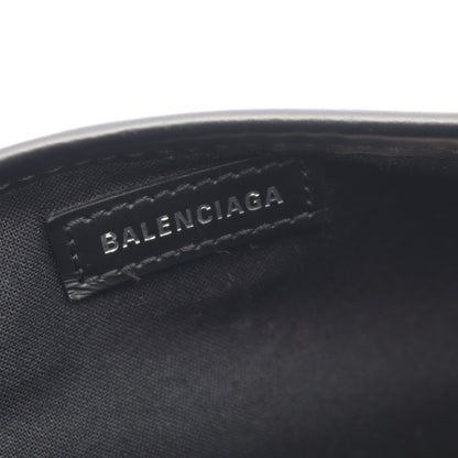 NAVY CABAS S ネイビーカバ ハンドバッグ トートバッグ キャンバス レザー アイボリー ブラック バレンシアガ バッグ BALENCIAGA