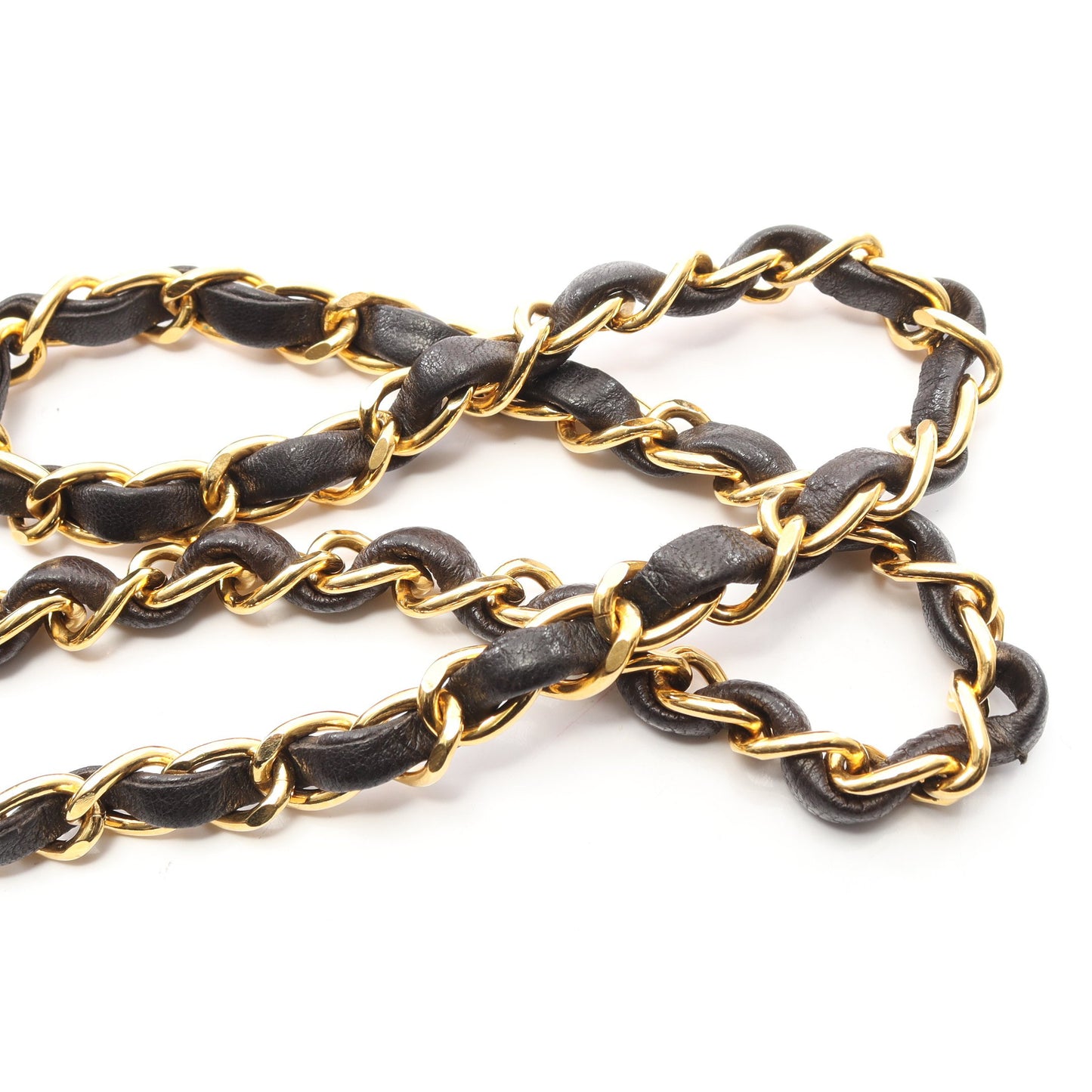 マトラッセ フルフラップ チェーンショルダーバッグ ラムスキン ブラック ゴールド金具 シャネル バッグ CHANEL