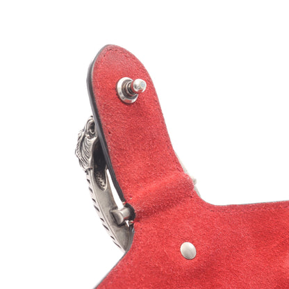 ディオニュソス GGスプリーム Wチェーンショルダーバッグ PVC スエード ベージュ レッド グッチ